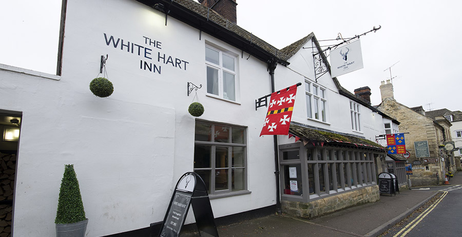The White Hart Inn in Winchcombe